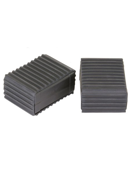 Pedals Blocks W/Rubber Band Black/Black.